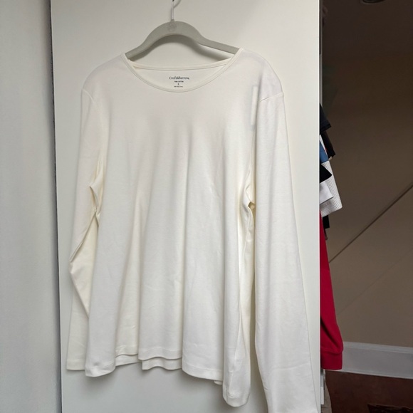 Cream Long Sleeve Shirt - Picture 3 of 5